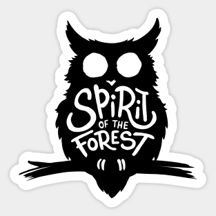 Spirit of the forest Sticker